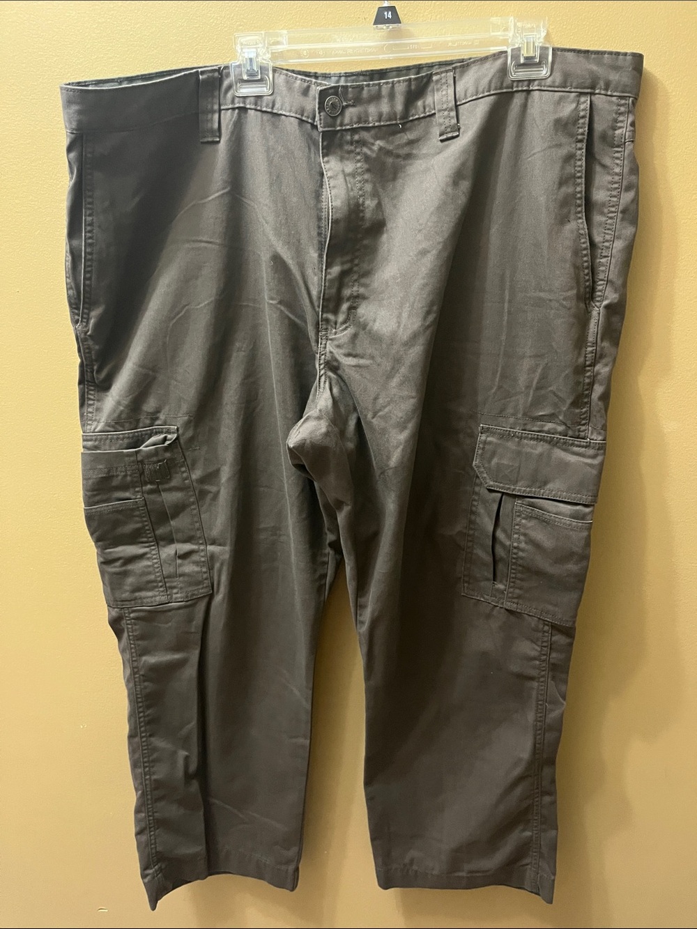 RedHead Dark Charcoal Cargo Pants with Side Pockets